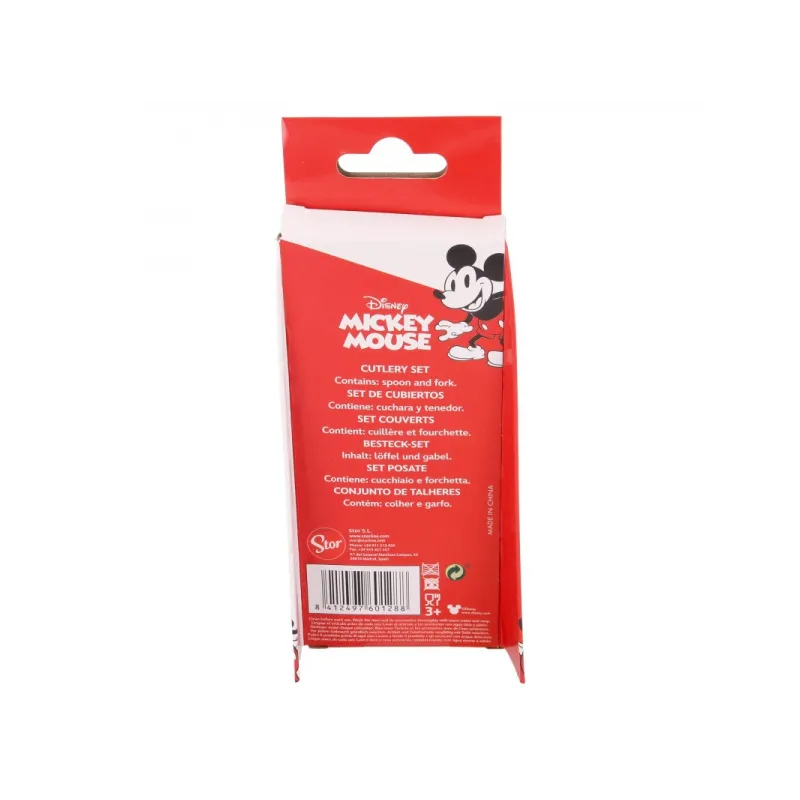 Detský príbor MICKEY MOUSE (vidlička a lyžička), 60128 Detský príbor MICKEY MOUSE (vidlička a lyžička), 60128