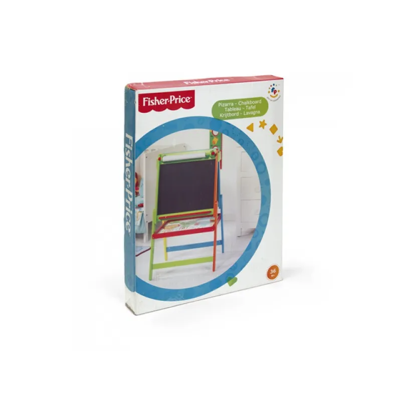 Oboustranná dětská tabule s doplňky FISHER PRICE, FP10004 Oboustranná dětská tabule s doplňky FISHER PRICE, FP10004
