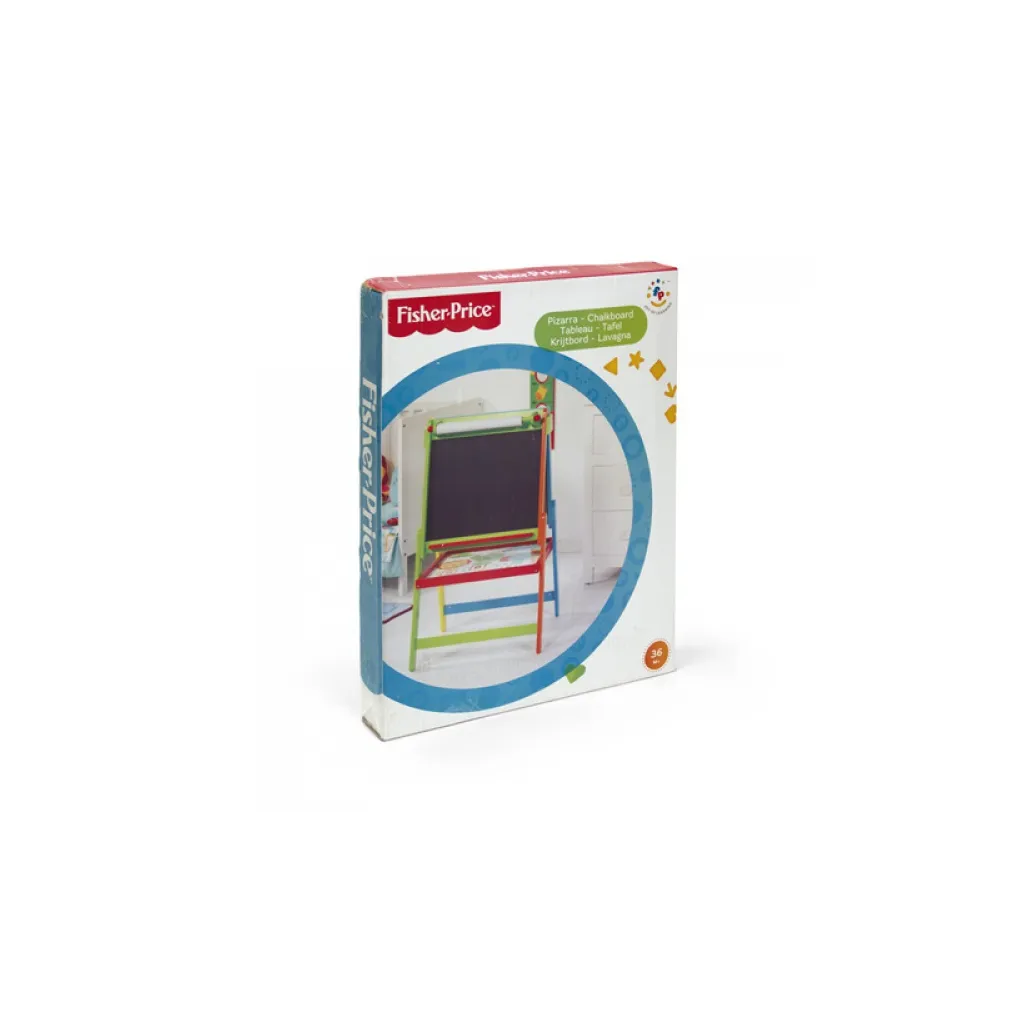 Oboustranná dětská tabule s doplňky FISHER PRICE, FP10004