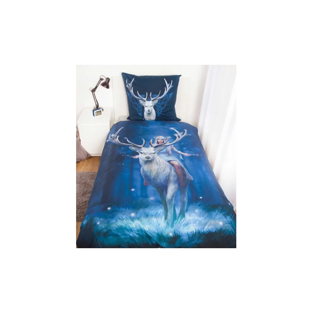 HERDING Obojstranné bavlnené obliečky ANNE STOKES Fantasy, 140/200+70/90