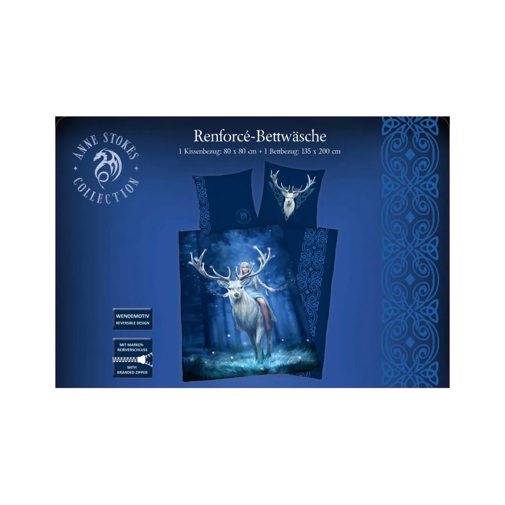 HERDING Oboustranné bavlněné povlečení ANNE STOKES Fantasy, 140/200+70/90