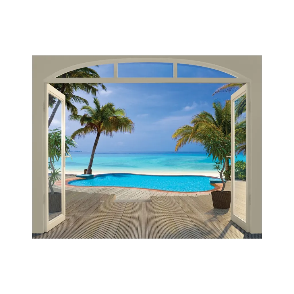 Walltastic, Dekorační fototapeta 243 x 304cm Paradise Beach, 43565