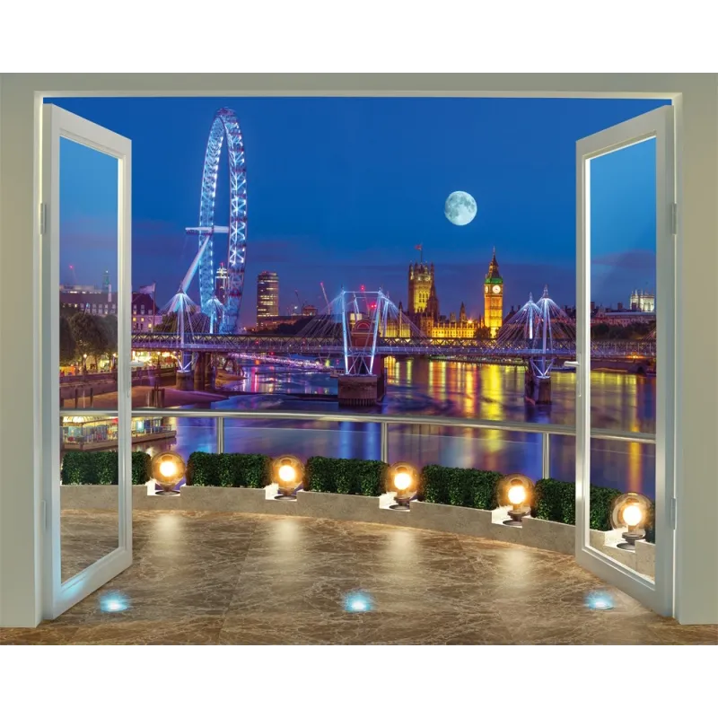 Walltastic, Dekorační fototapeta 243 x 304cm London Eye, 43596 Walltastic, Dekorační fototapeta 243 x 304cm London Eye, 43596