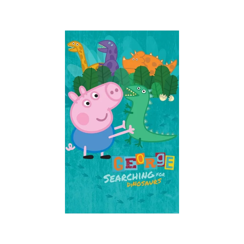 WALLTASTIC Fototapeta PEPPA PIG 150 x 240 cm, 43015 WALLTASTIC Fototapeta PEPPA PIG 150 x 240 cm, 43015