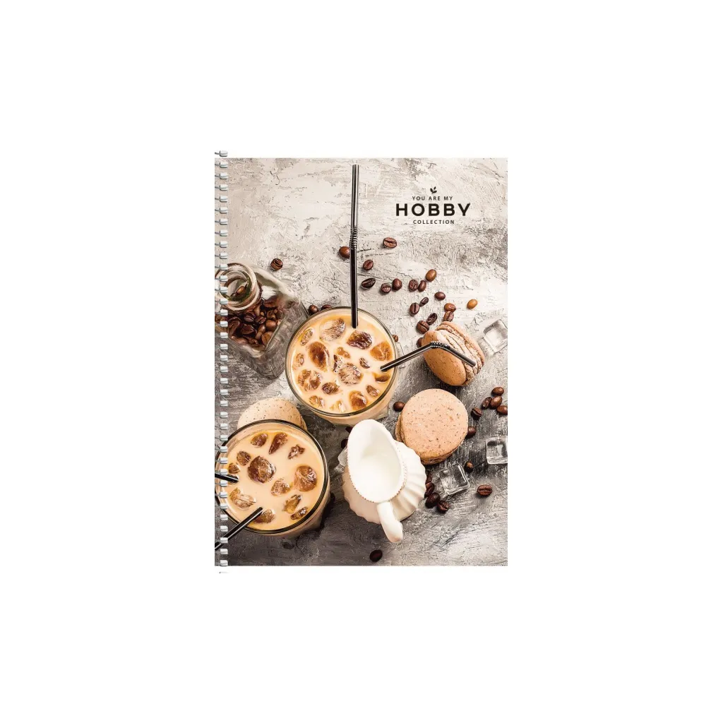 SHKOLYARYK Dizajnový blok so špirálou B6, 96 listov, štvorčekový, mix motívov, 104020031