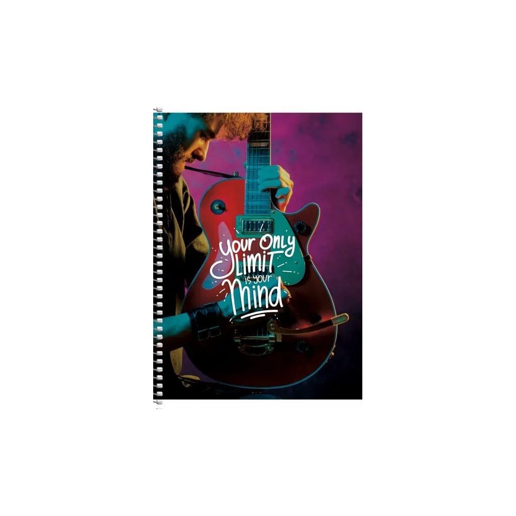 SHKOLYARYK Designový blok se spirálou B6, 96 listů, čtverečkovaný, mix motivů, 104020031