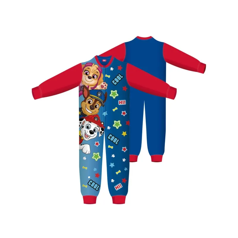 Flísový overal na spanie PAW PATROL, PW14049 Flísový overal na spanie PAW PATROL, PW14049
