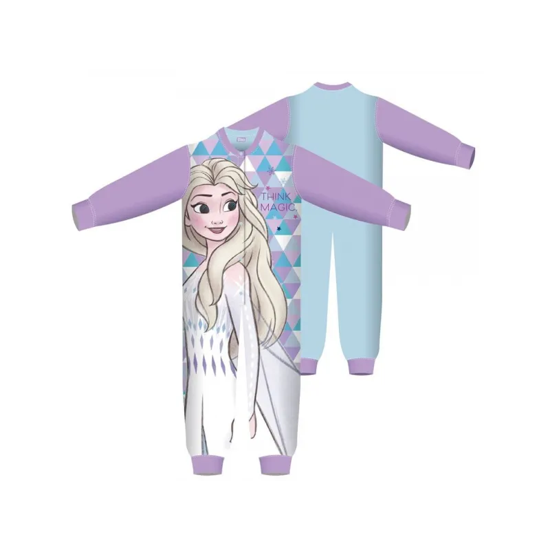 Flísový overal na spaní DISNEY FROZEN Elsa, WD14047 Flísový overal na spaní DISNEY FROZEN Elsa, WD14047