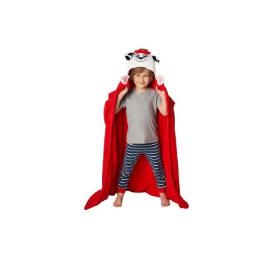 Detská supersoft deka s 3D kapucou PAW PATROL Marshall, 110/140cm, PAW213047 Detská supersoft deka s 3D kapucou PAW PATROL Marshall, 110/140cm, PAW213047