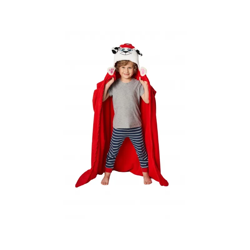 Detská supersoft deka s 3D kapucou PAW PATROL Marshall, 110/140cm, PAW213047 Detská supersoft deka s 3D kapucou PAW PATROL Marshall, 110/140cm, PAW213047