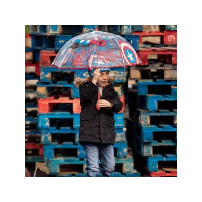 Detský dáždnik AVENGERS Captain America Transparent, 2400000548 Detský dáždnik AVENGERS Captain America Transparent, 2400000548