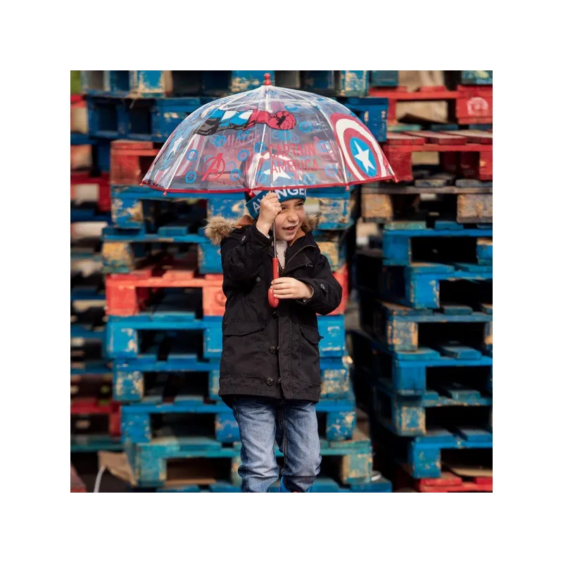 Detský dáždnik AVENGERS Captain America Transparent, 2400000548 Detský dáždnik AVENGERS Captain America Transparent, 2400000548