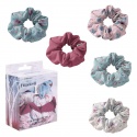 Scrunchies gumičky do vlasov 5ks DISNEY FROZEN, 2500001912