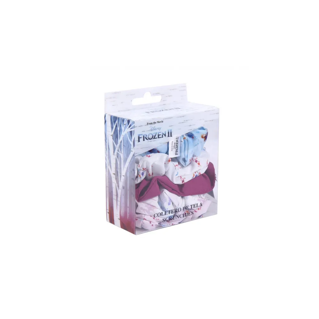 Scrunchies gumičky do vlasov 5ks DISNEY FROZEN, 2500001912