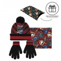 Dětský zimní set v dárkovém balení (čepice, nákrčník, rukavice) HARRY POTTER, 2200007942