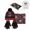 Detský zimný set v darčekovom balení (čiapka, nákrčník, rukavice) HARRY POTTER, 2200007942