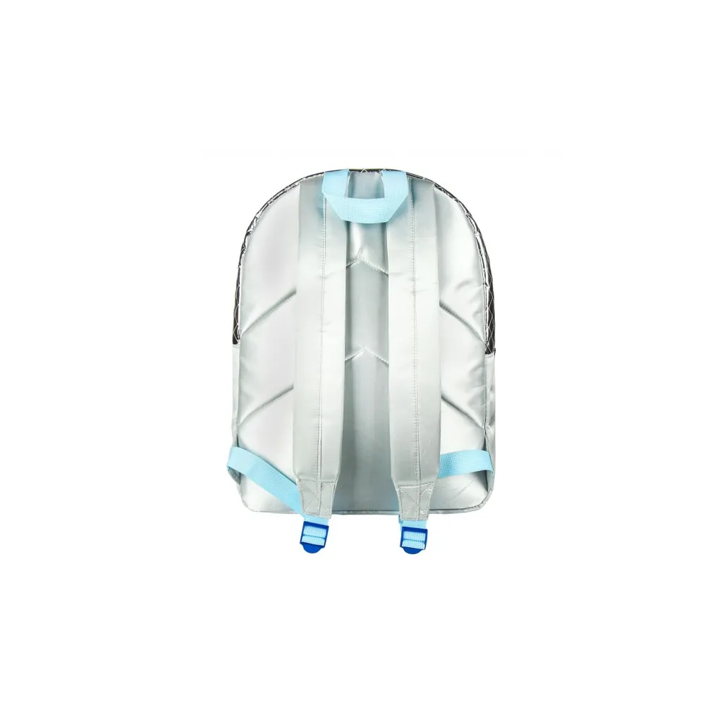 Dievčenský štýlový batoh DISNEY FROZEN Fashion Silver, 40cm, 2100002694