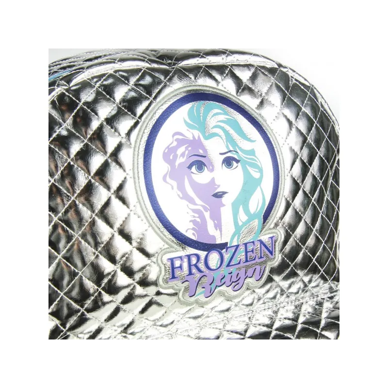 Dievčenský štýlový batoh DISNEY FROZEN Fashion Silver, 40cm, 2100002694