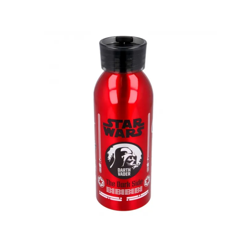 Hliníková fľaša so silikónovým pútkom STAR WARS, 510ml, 51724