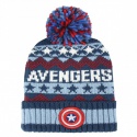 Detská zimná čiapka s aplikáciami AVENGERS Premium, 2200003224