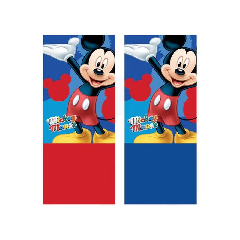 Multifunkčná šatka s flísom / nákrčník MICKEY MOUSE, červený flís