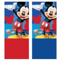 Multifunkčná šatka s flísom / nákrčník MICKEY MOUSE, červený flís