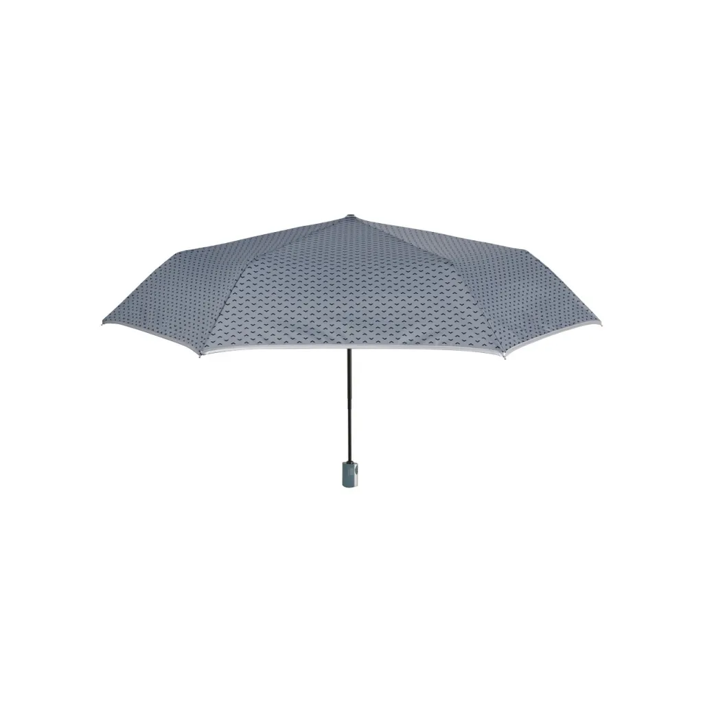 PERLETTI Dámský plnoautomatický deštník TECHNOLOGY Trattino/šedá, 21721