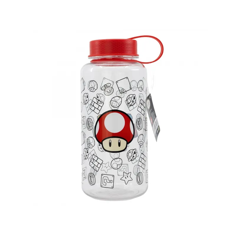 Plastová XL fľaša SUPER MARIO, 1100ml, 03596