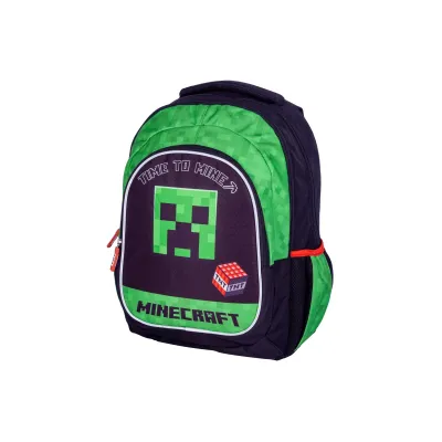 Školní / sportovní batoh MINECRAFT Time to Mine, AB300, 502022132 Školní / sportovní batoh MINECRAFT Time to Mine, AB300, 502022132