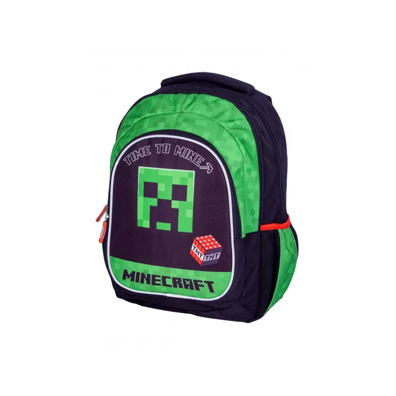 Školní / sportovní batoh MINECRAFT Time to Mine, AB300, 502022132 Školní / sportovní batoh MINECRAFT Time to Mine, AB300, 502022132