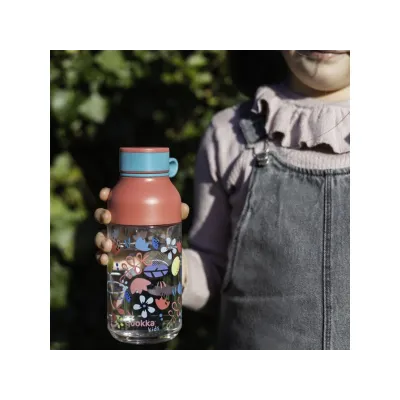 quokka-kids-plastova-flasa-s-putkom-flowers-430ml-40158