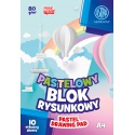Pastelové farebné papiere  A4, AstraPAP, 10 listov, 80g/m2, 106022001