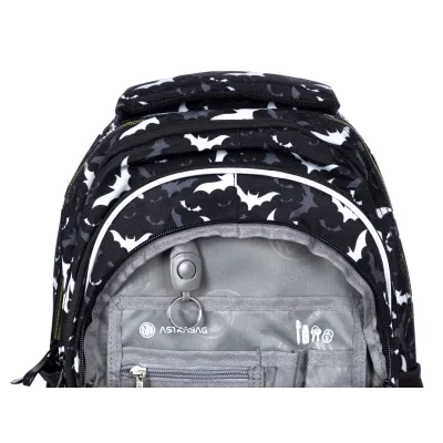 ASTRABAG, Školský batoh pre prvý stupeň NIGHT BATS, AB420, 502022098 ASTRABAG, Školský batoh pre prvý stupeň NIGHT BATS, AB420, 502022098