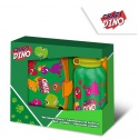 Sada na svačinu / box + láhev CRAZY DINO, KL10834