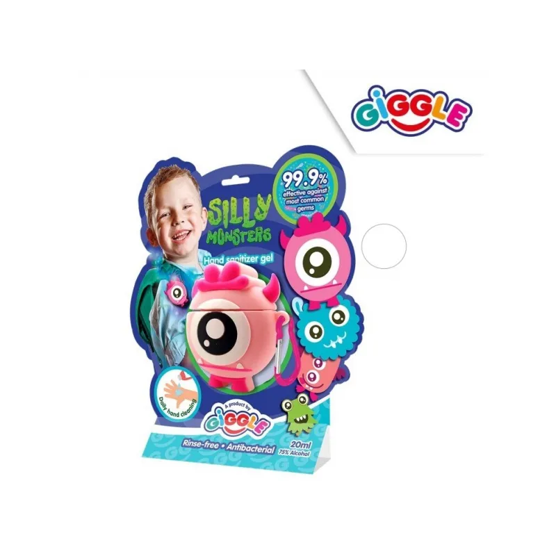 Dětský 3D dávkovač na antibakteriální gel CLIP, mix motivů, GG10009 Dětský 3D dávkovač na antibakteriální gel CLIP, mix motivů, GG10009