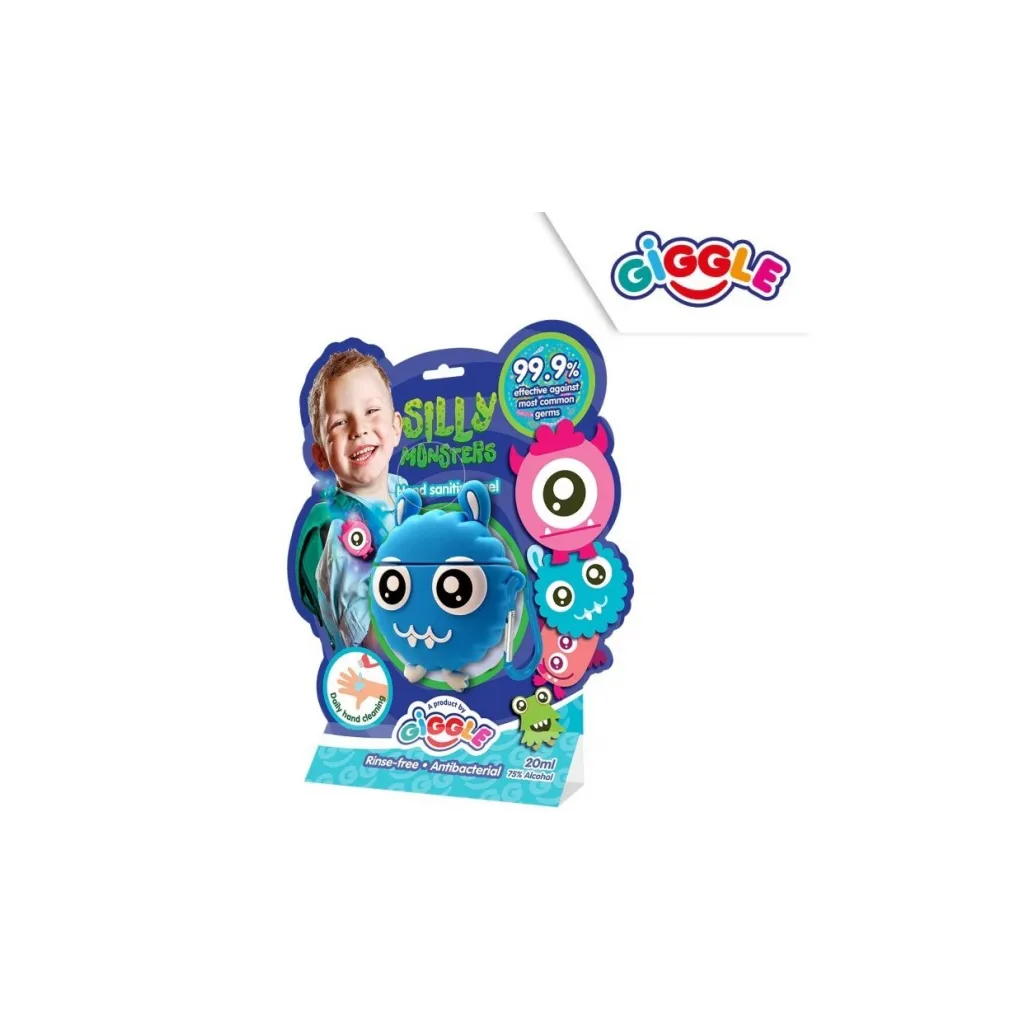 Detský 3D dávkovač na antibakteriálny gel CLIP, mix motívov, GG10009