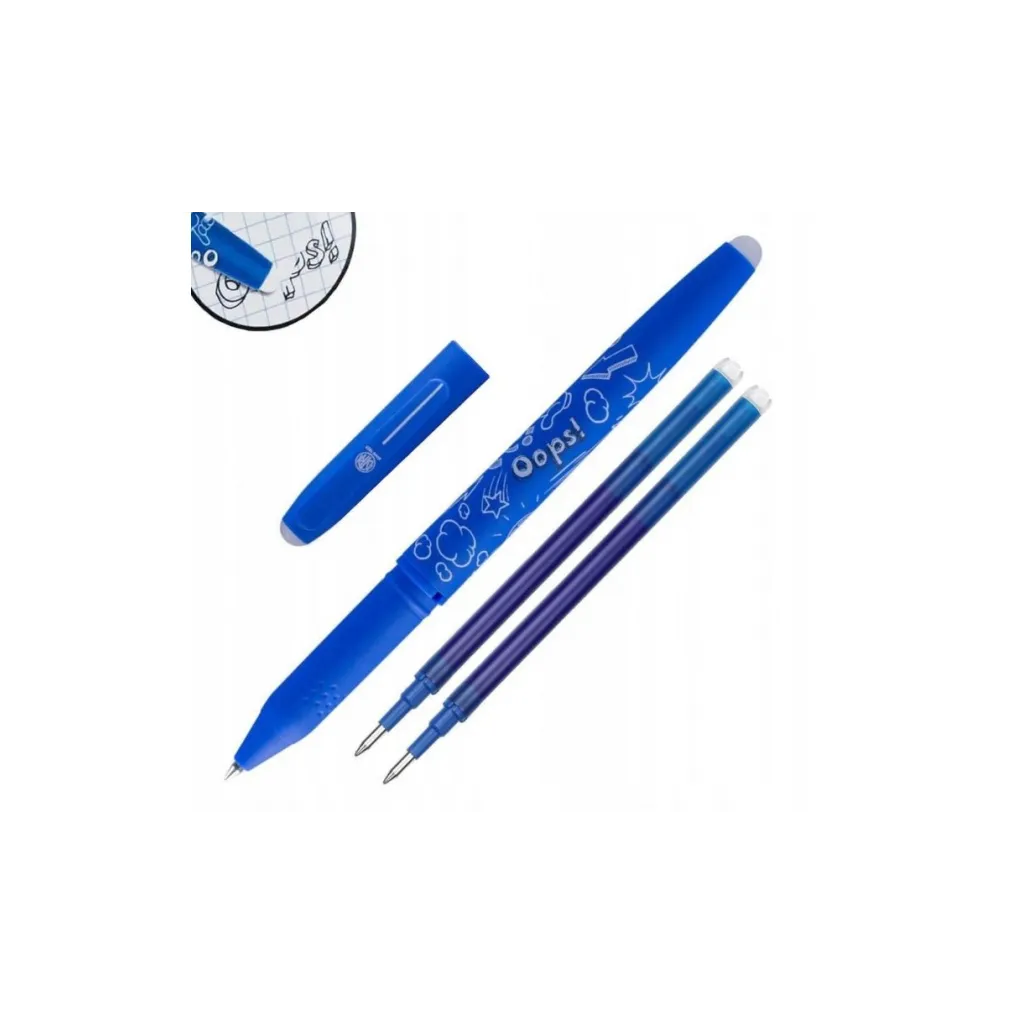 Gumovateľné pero ASTRA OOPS! modré 0,6 mm | vymeniteľná náplň + 2 gumy | ZdenkaTri.sk
