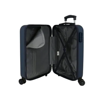 Sada luxusných ABS cestovných kufrov 65cm/55cm PEPE JEANS DAVIS Denim, 6481422 Sada luxusných ABS cestovných kufrov 65cm/55cm PEPE JEANS DAVIS Denim, 6481422
