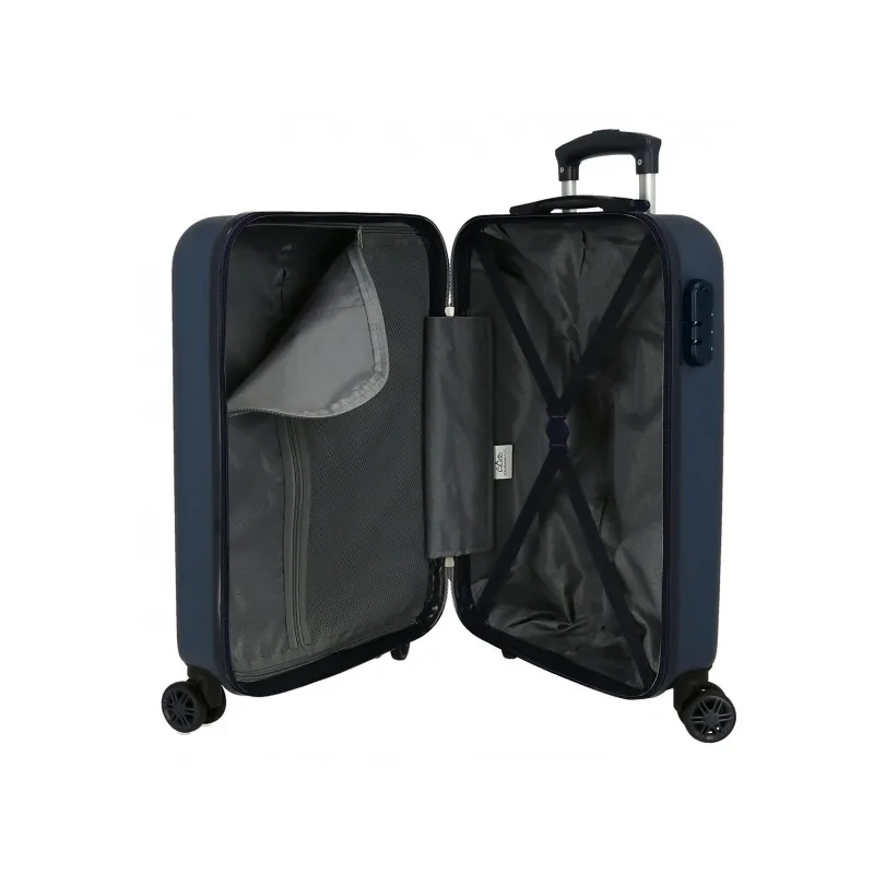 Sada luxusních ABS cestovních kufrů 65cm/55cm PEPE JEANS DAVIS Denim, 6481422