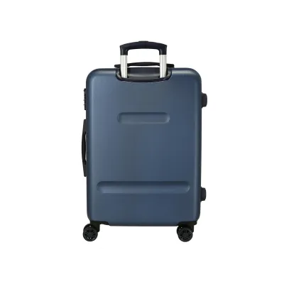 Sada luxusných ABS cestovných kufrov 65cm/55cm PEPE JEANS DAVIS Denim, 6481422 Sada luxusných ABS cestovných kufrov 65cm/55cm PEPE JEANS DAVIS Denim, 6481422