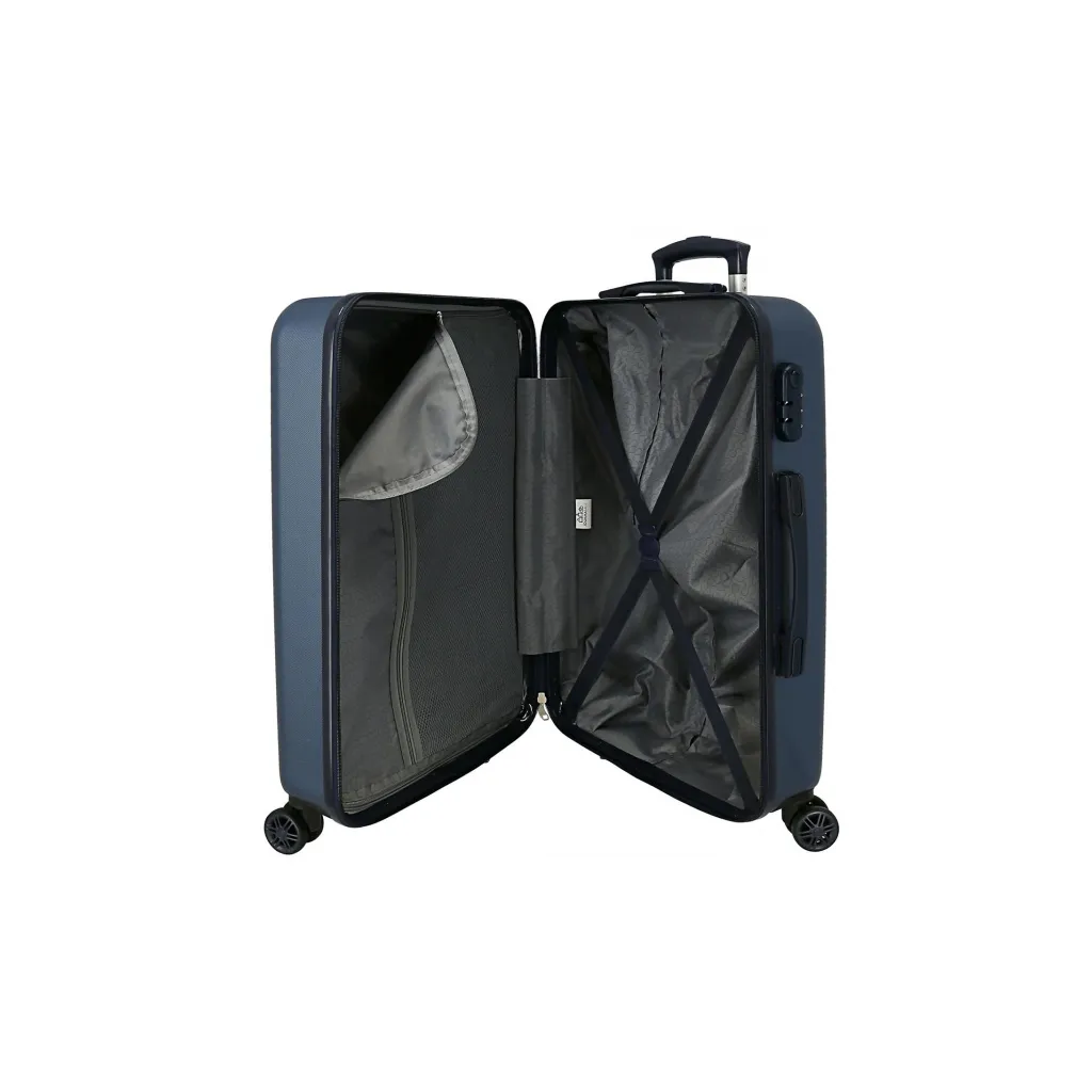 Sada luxusných ABS cestovných kufrov 65cm/55cm PEPE JEANS DAVIS Denim, 6481422