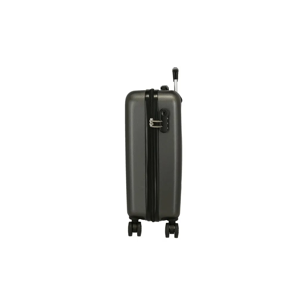 Sada luxusních ABS cestovních kufrů 65cm/55cm PEPE JEANS AIDAN Antracita, 6461422