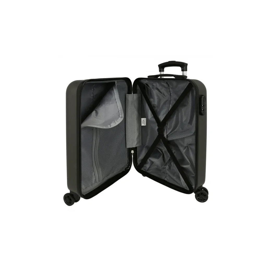 Sada luxusních ABS cestovních kufrů 65cm/55cm PEPE JEANS AIDAN Antracita, 6461422