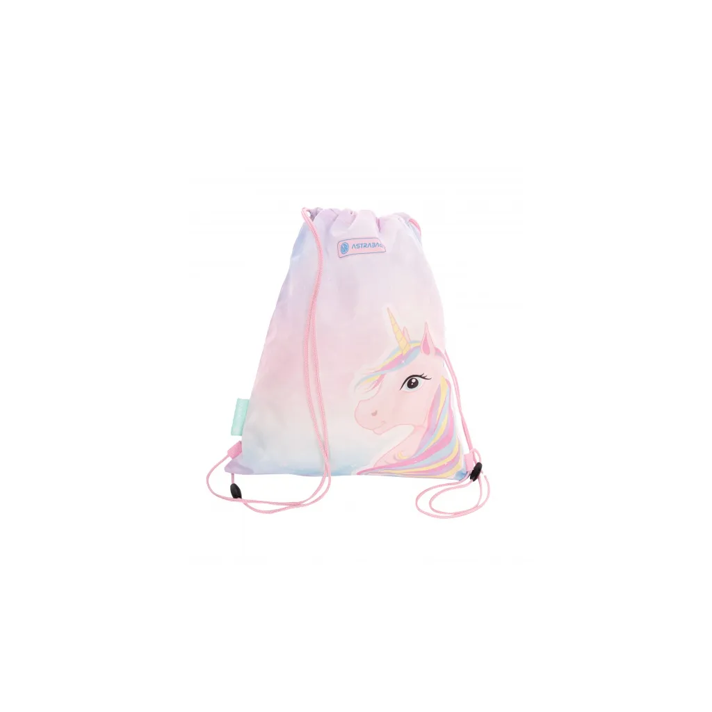 Vrecko na prezuvky AstraBAG Fairy Unicorn AD1 – školské vrecko na chrbát