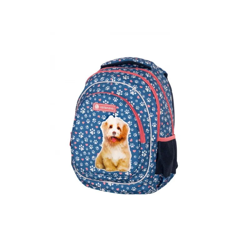 ASTRABAG Školský batoh pre prvý stupeň CUTE PUPPY, AB330, 502022140