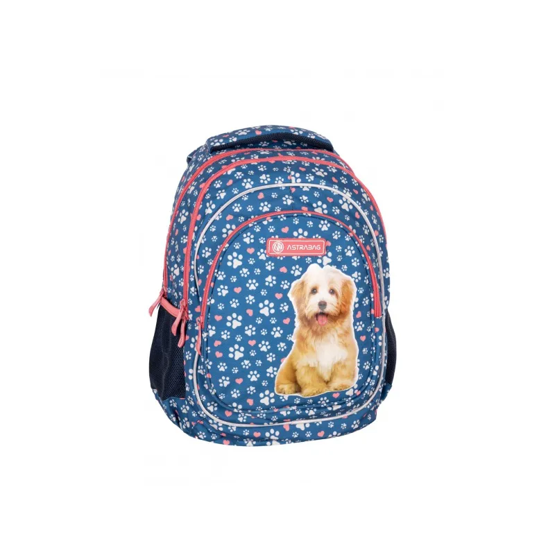 ASTRABAG Školský batoh pre prvý stupeň CUTE PUPPY, AB330, 502022140