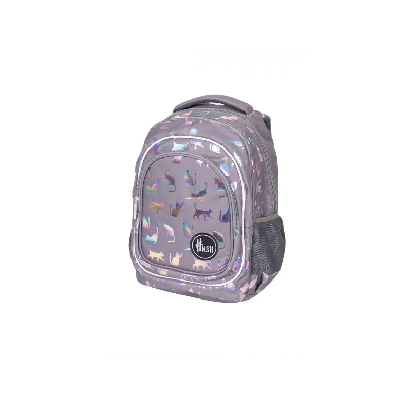 Školský batoh pre prvý stupeň Hash Ultraviolet Cats, AB330, 502022130 Školský batoh pre prvý stupeň Hash Ultraviolet Cats, AB330, 502022130
