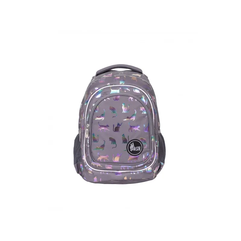 Školský batoh pre prvý stupeň Hash Ultraviolet Cats, AB330, 502022130 Školský batoh pre prvý stupeň Hash Ultraviolet Cats, AB330, 502022130