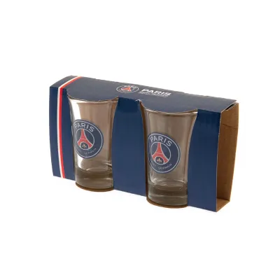 Poldecák 2ks PARIS SAINT-GERMAIN F.C. 2pk Shot Glass Set Poldecák 2ks PARIS SAINT-GERMAIN F.C. 2pk Shot Glass Set