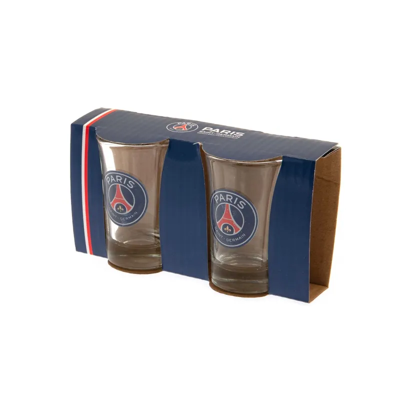 Poldecák 2ks PARIS SAINT-GERMAIN F.C. 2pk Shot Glass Set Poldecák 2ks PARIS SAINT-GERMAIN F.C. 2pk Shot Glass Set